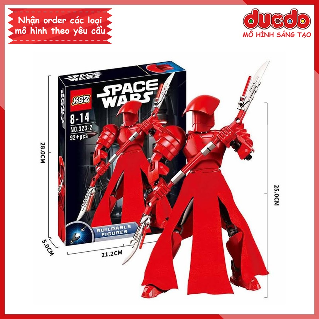 KSZ323 -2 Lắp ghép Elite Praetorian Guard - Đồ chơi Xếp hình Mô hình Minifigures Star wars 75529