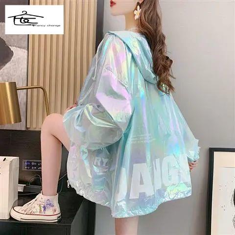 Áo Khoác Chống Nắng Tay Dài Dáng Rộng Thoáng Khí Thời Trang Mùa Hè Hàng Mới Dành Cho Bạn Nữ 2022