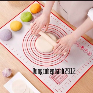 Tấm silicon nhào bột sợi thủy tinh 40*60cm