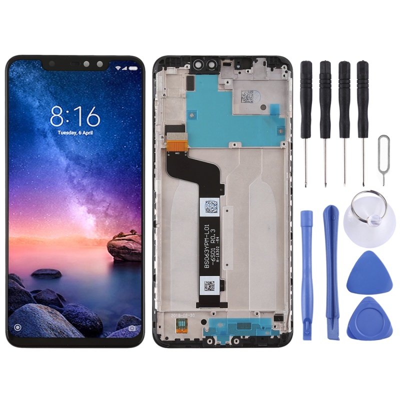 Màn Hình Lcd Thay Thế Kèm Khung Cho Xiaomi Redmi Note 6 Pro