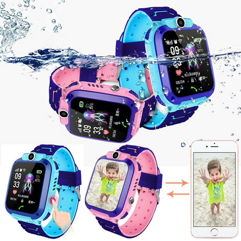 Smart Watch with LBS Tracker Touch Screen Tracker SOS for Kids Children