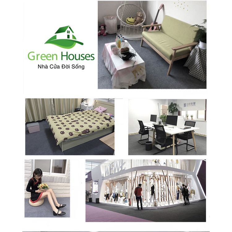 Thảm nỉ trải sàn nhà, thảm lót sàn nhà đẹp giá rẻ dày 3mm trải văn phòng, phòng ngủ, hội nghị, sự kiện