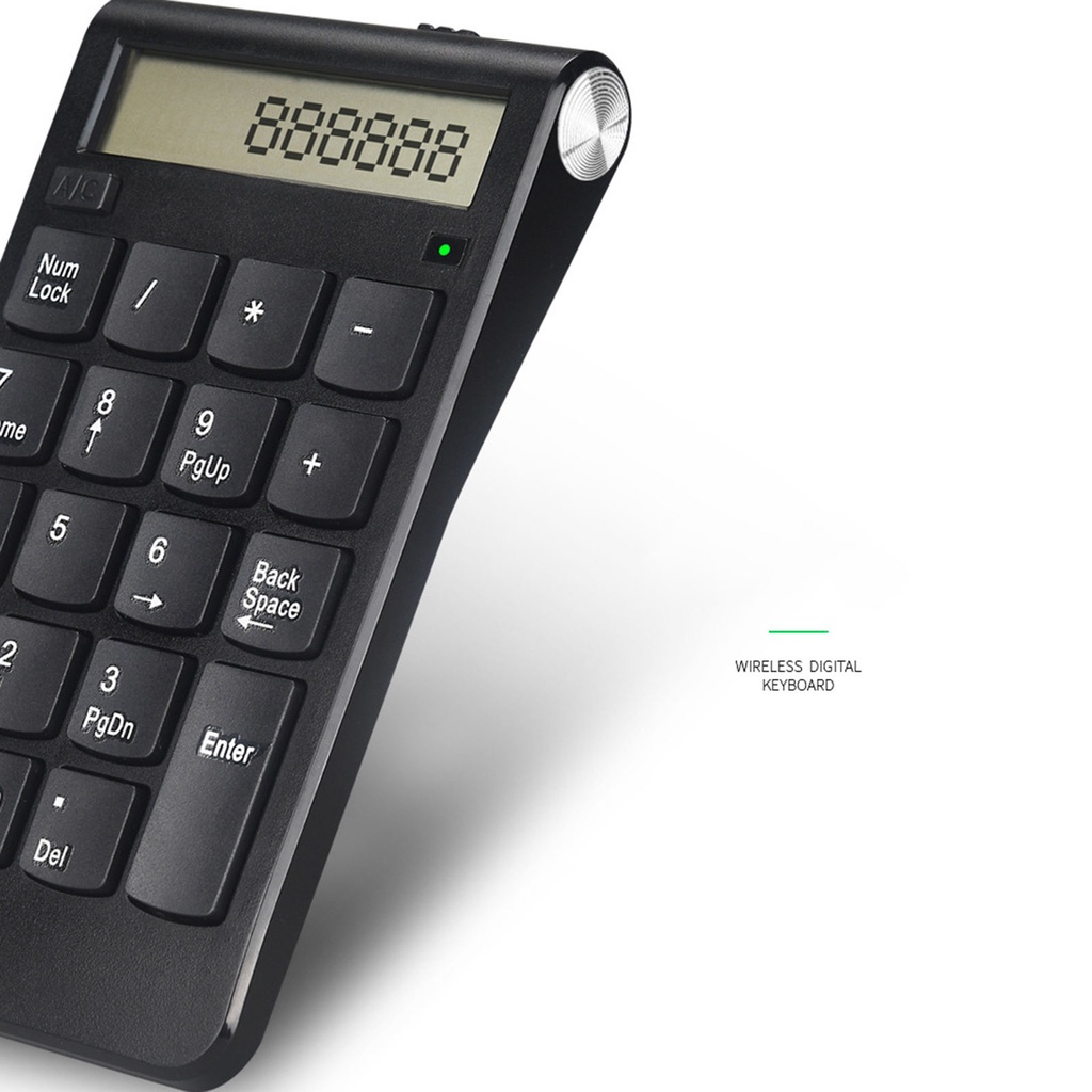 Bàn phím số không dây 2.4G tiện lợi cho máy tính Notebook