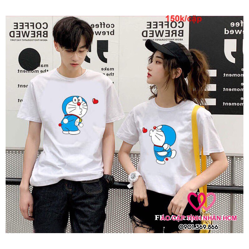 Áo cặp tình nhân Doremon