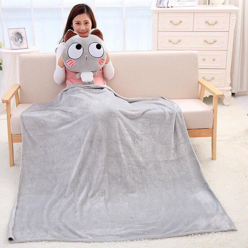 Bộ Chăn gối văn phòng 3 in 1 Mèo