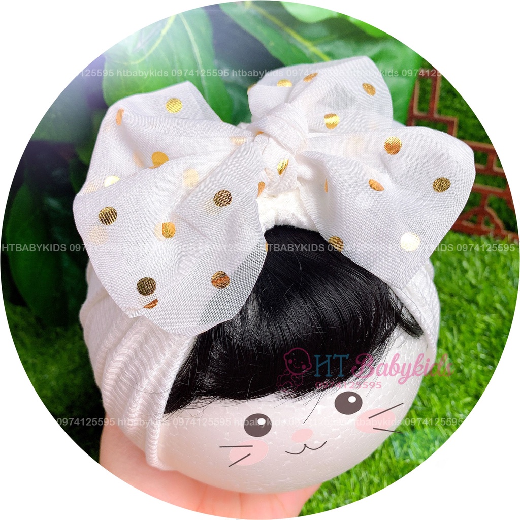 [ TÓC LOẠI 1 ]  Tuban Tóc Giả Cho Bé Gái Trắng Bi Nơ Xinh