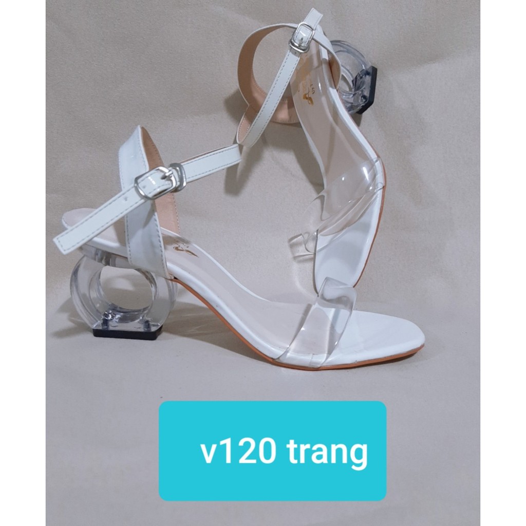 Ảnh thật giày cao gót size 33 đến 44 gót cong 7 phân