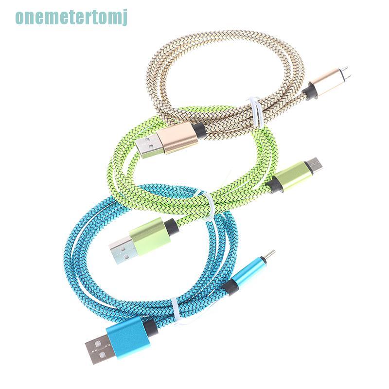 【ter】TYPE C and android Cable 1M Fast Charger Data usb Cables For mobile phone