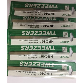 Nhíp nhặt lông yến chân thẳng inox không gỉ 5 cái