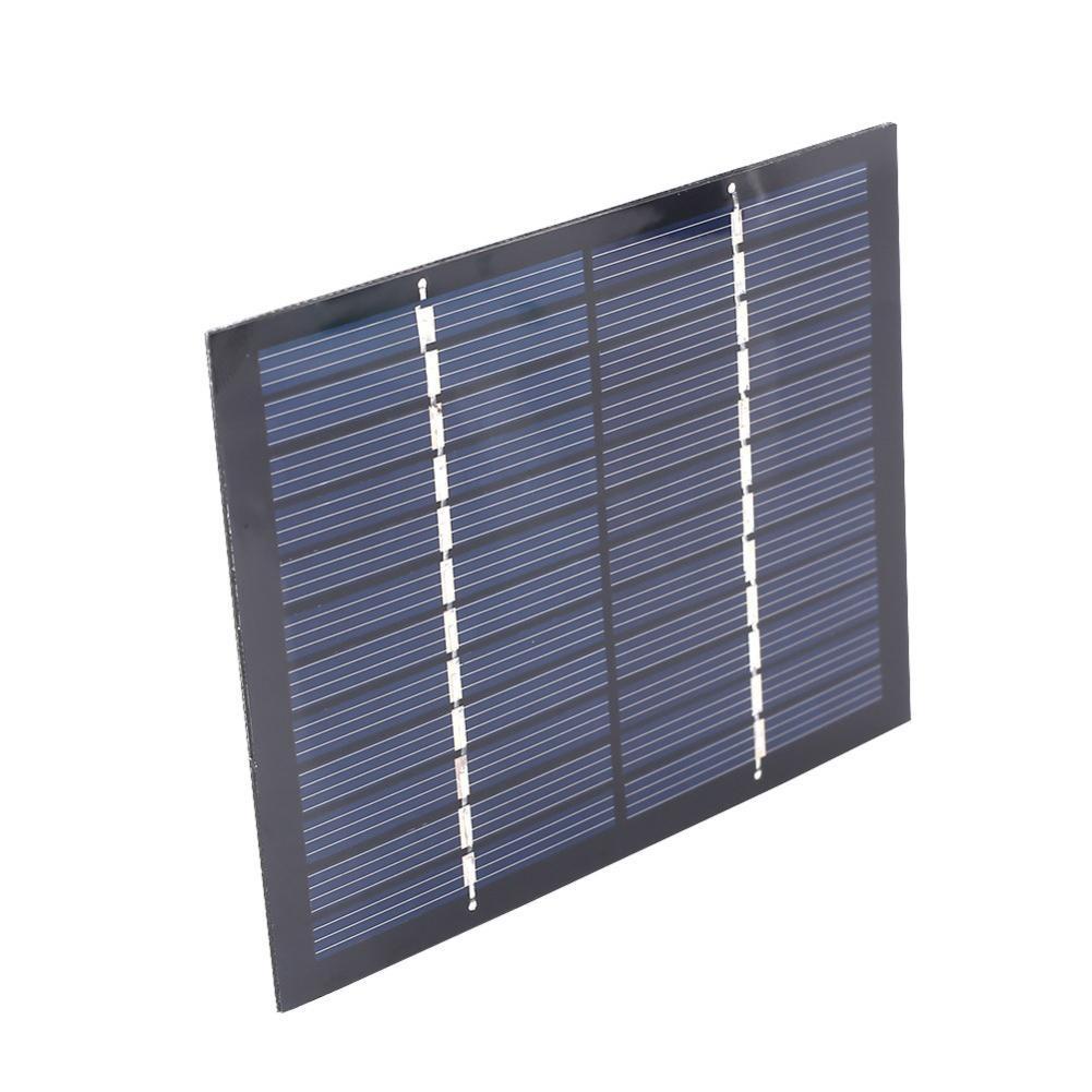 Mới Tấm Pin Năng Lượng Mặt Trời 12V 2W Y5N8 U7X7 Q9I6 Cell C3W4