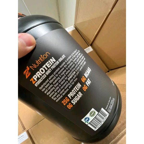 ZProtein Sữa tăng cơ - 100% Hydrolyzed Whey Protein tinh khiết