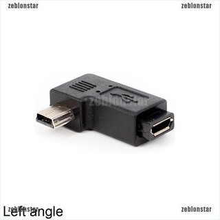 ❤Giắc Chuyển Đổi 90 Độ Mini USB Type A Female Micro USB
