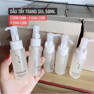 DẦU TẨY TRANG SULWHASOO 50ml MẪU MỚI XẢ LỖ SỈ LẺ BẰNG NHAU