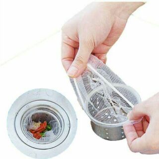 10 túi lưới lọc rác bồn rửa bát