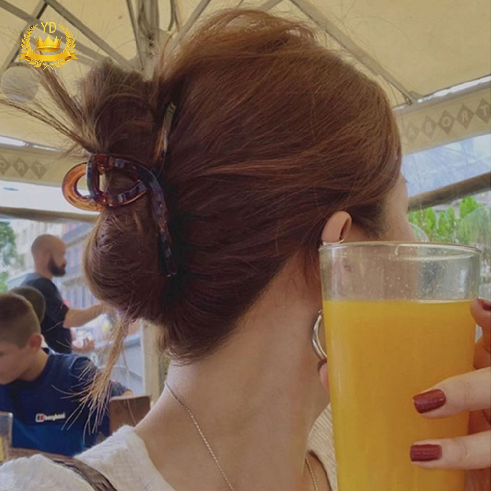 Kẹp Tóc Vải Nhung Cỡ Lớn Phong Cách Hàn Quốc Thời Trang Cho Nữ