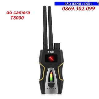 Máy dò phát hiện theo dõi camera, ghi âm detector t8000