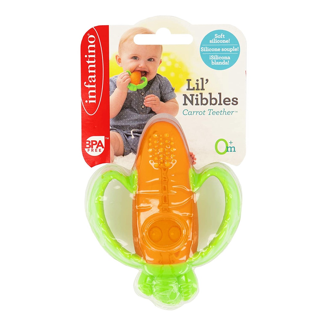 Gặm Nướu Carrot Textured Carrot Teether Tăng Trưởng Phát Triển Cho Bé