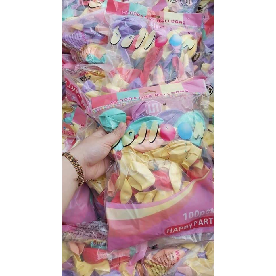 SET 100 Bóng bay màu sắc
