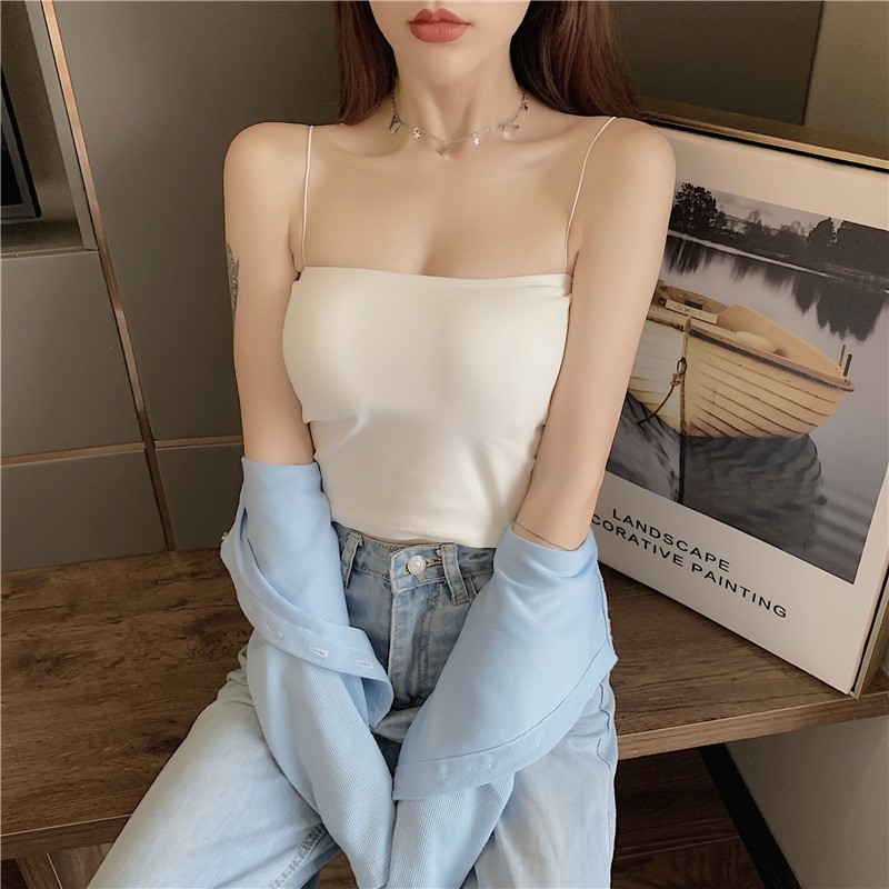 Áo Bra 2 Dây, Bra Cotton Mút Mỏng, Áo Ngực Không Gọng Dáng Lửng ZANA BRA B259