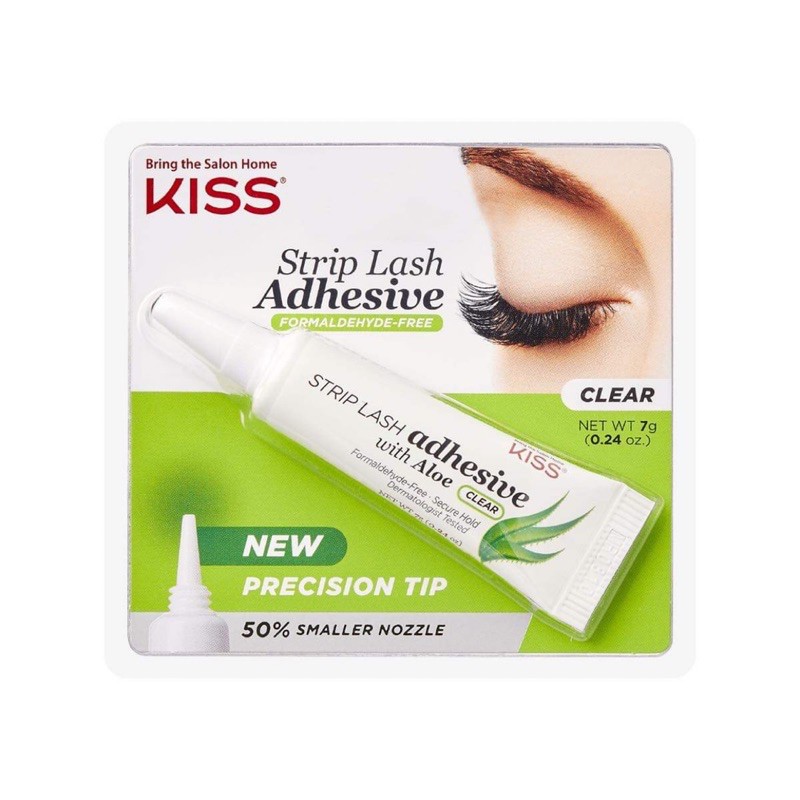 Keo Dán Mi Kiss Strip Eyelash Lash Clear Adhesive with Aloe.
