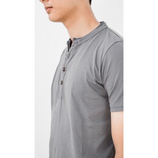 Áo thun nam cổ trụ
