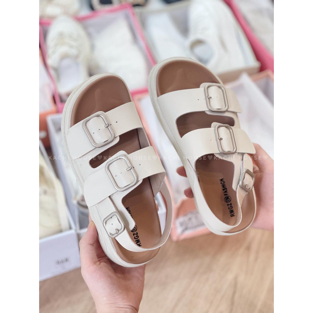Sandal 2 quai ngang khóa 689-1- Kachi House