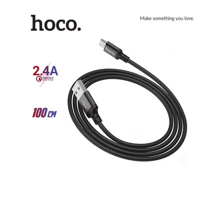 Cáp sạc nhanh Hoco X14/X89 Micro dây dù hỗ trợ truyền dữ liệu dài 1M/2M cho Android