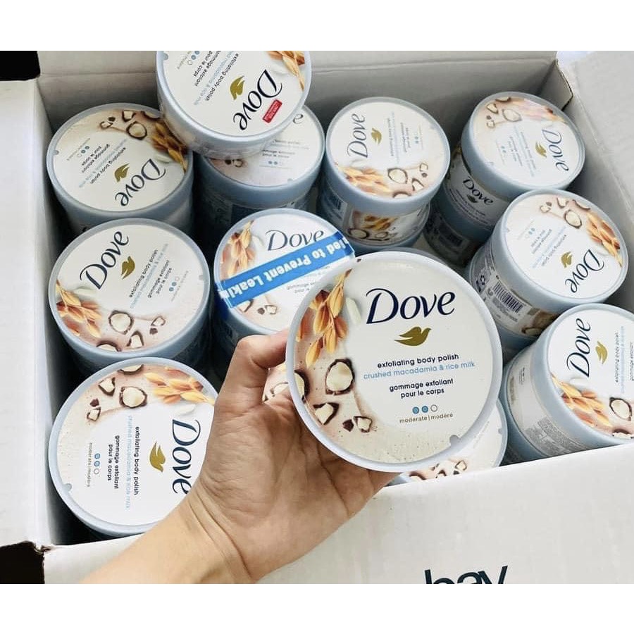 Tẩy da chết Dove Mỹ
