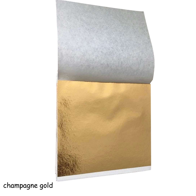 Bộ 100 Lá Vàng / Bạc 9x9cm Trang Trí Đa Năng Tiện Dụng