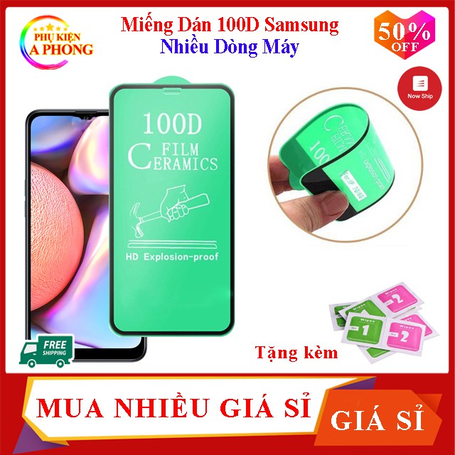 Cường Lực 100D Full Màn DẺO SAMSUNG M10/M10s/M20/M21/M30/M30s/M31/M31s/M51/J3 Pro/J6+/J7+/J7 Pro/J7 Prime/J7 Core