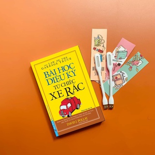 bookmark xinh xắn - Bài học kì diệu từ chiếc xe rác - FREESHIP XTRA