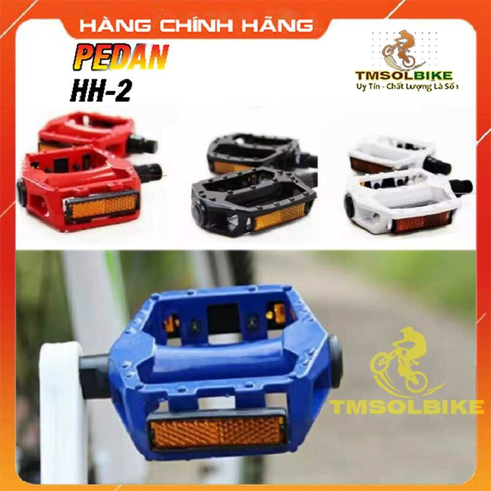 Cặp Pedan Bàn Đạp Xe Đạp Hợp Kim Nhôm Cao Cấp Siêu Nhẹ Chống Truợt HH-2 – Hàng Chính Nhập Khẩu