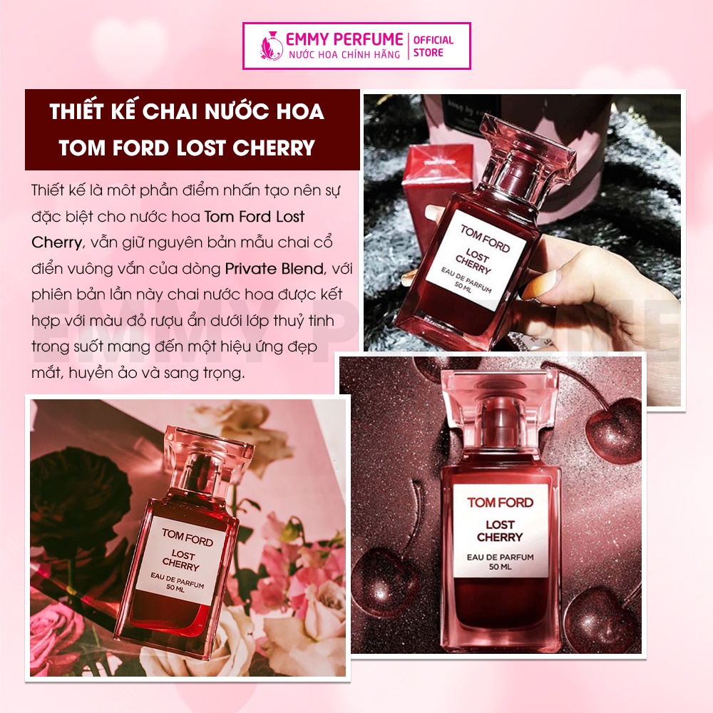 Nước hoa nữ siêu thơm Tom Ford Lost Cherry - Lưu hương lâu 8 - 10 giờ . Chính hãng 100% EmmyPer