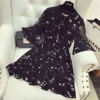 [ORDER TAOBAO] Váy hoa Hàn Quốc cổ đứng