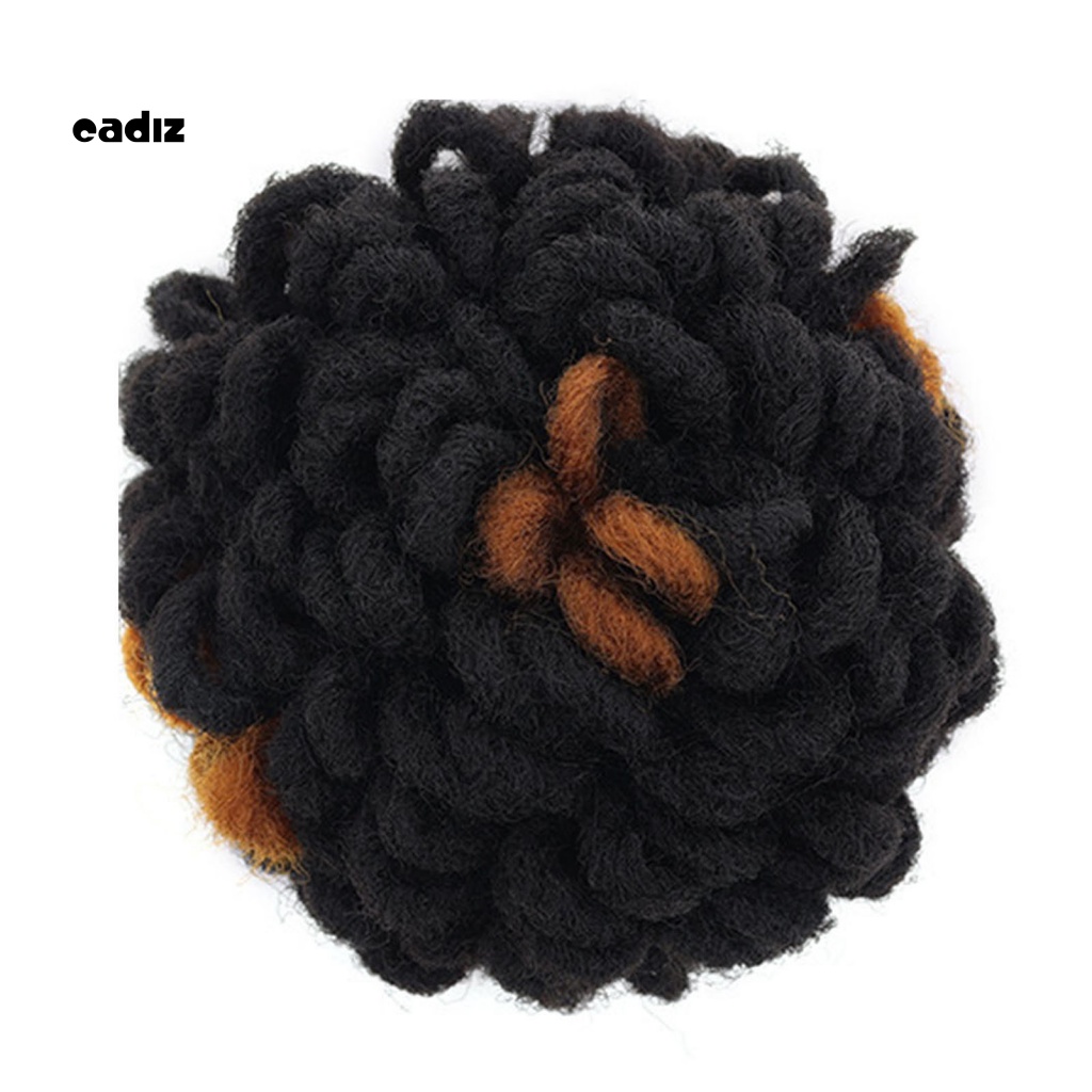 Búi Tóc Giả Xoăn Phong Cách Châu Phi Dành Cho Nữ