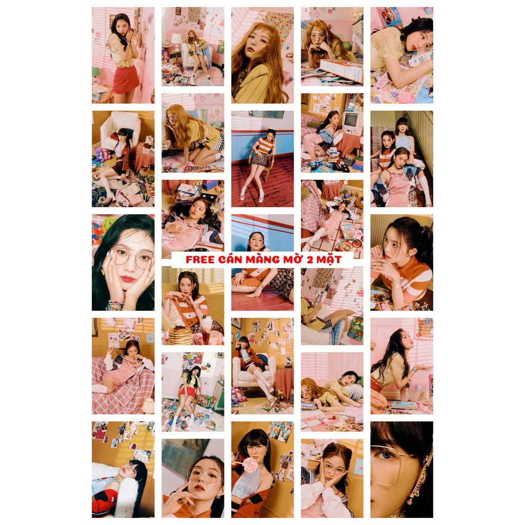 Lomo card ảnh Red Velvet - Queendom