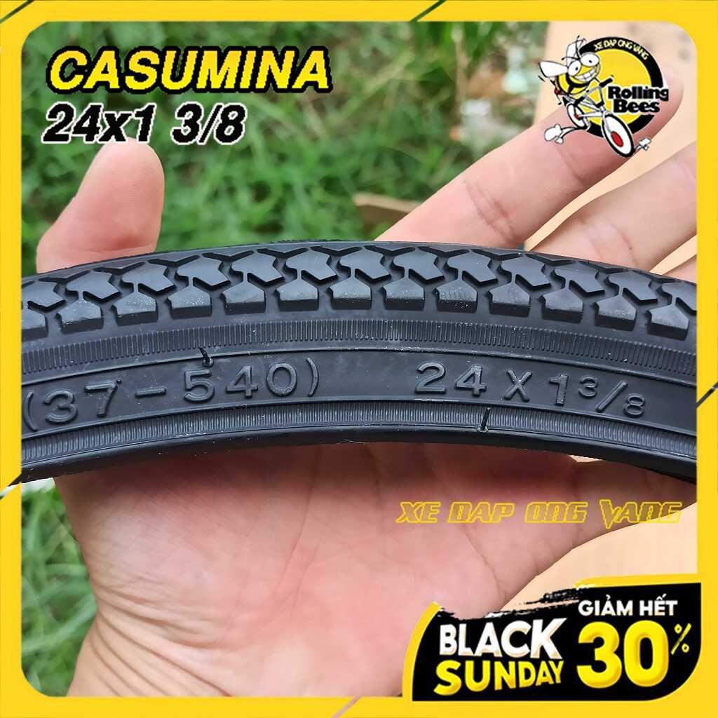 Săm Lốp, Vỏ Ruột Casumia 24x1 3/8 Cho xe đạp phổ thông 24inch