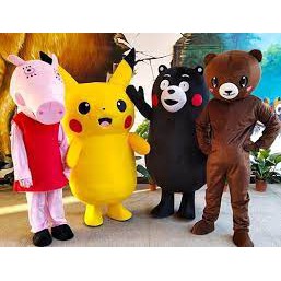MASCOT BROWN ĐẦU TO 38CM