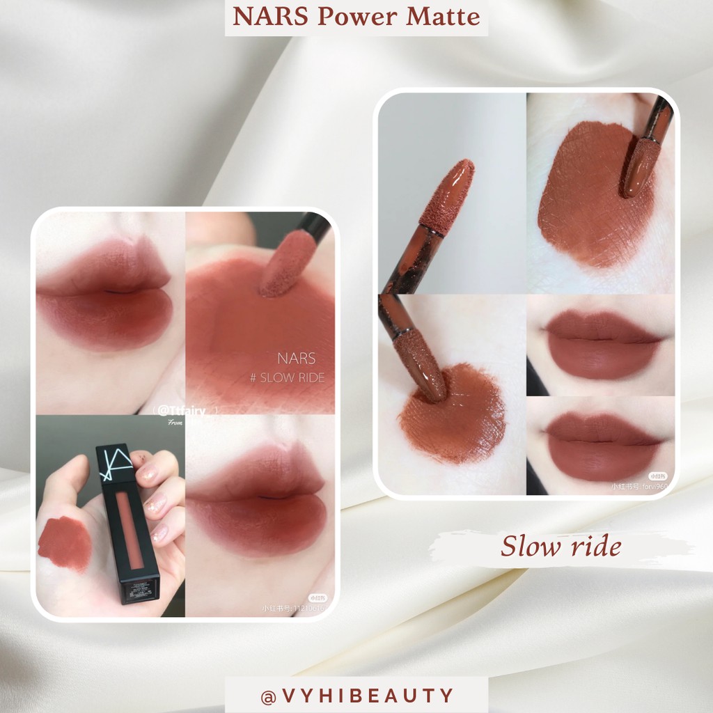 Son kem lì NARS Slow Ride Powermatte lip pigment