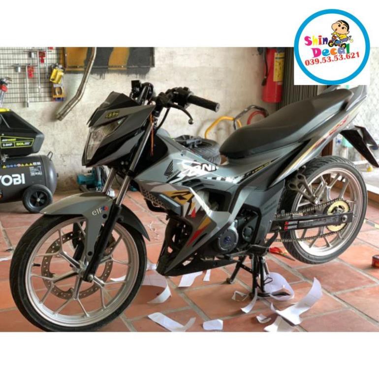 Tem xe sonic 150 R tặng logo