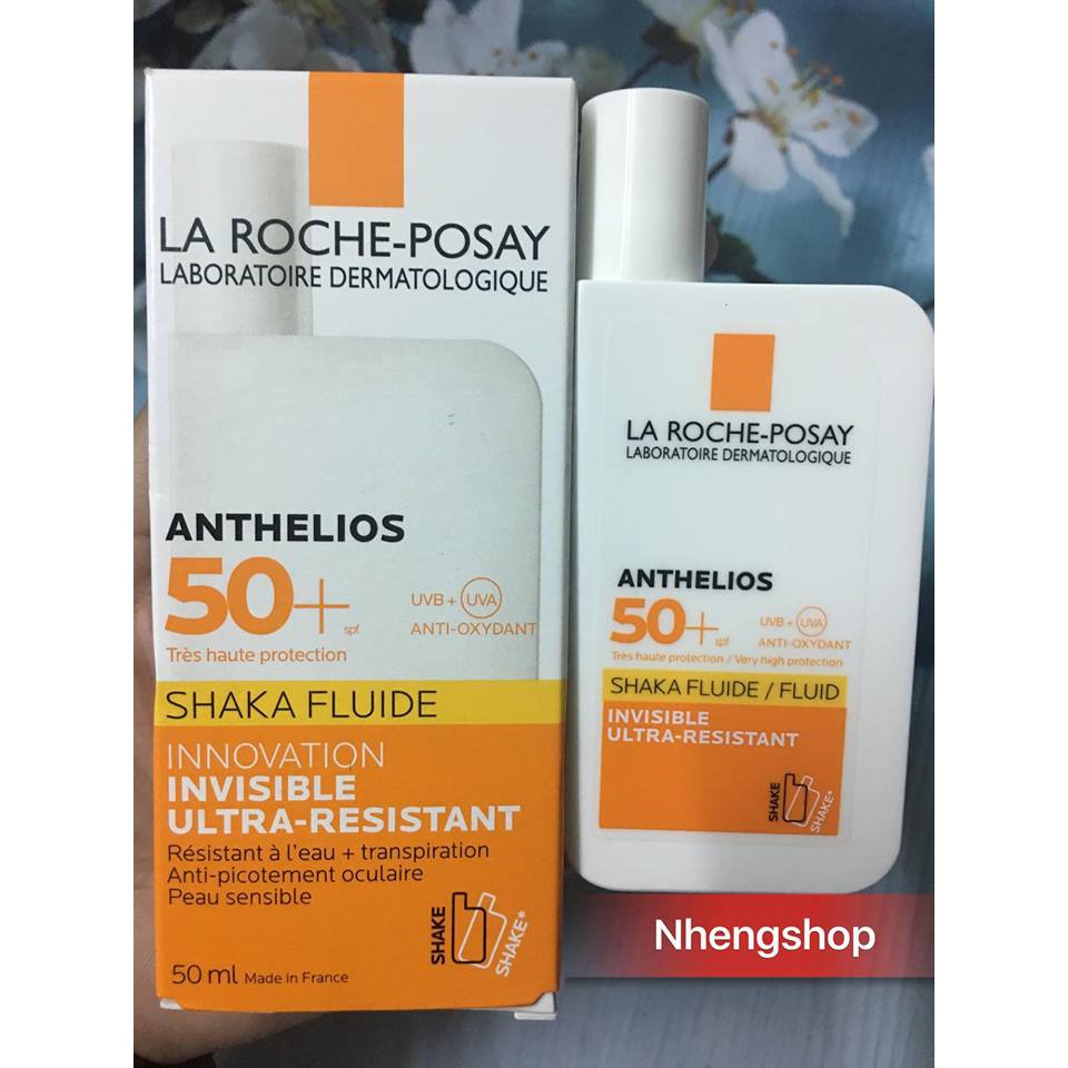 [50ml] Kem chống nắng La Roche-Posay Anthelios Shaka Fluid SPF50+