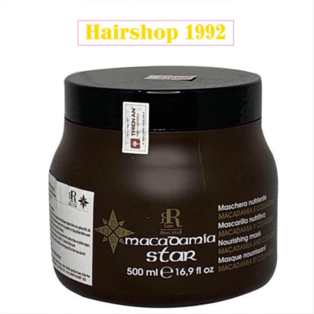 DẦU HẤP Ủ PHỤC HỒI TÁI TẠO TÓC MACADAMIA STAR 500ML | BigBuy360 - bigbuy360.vn