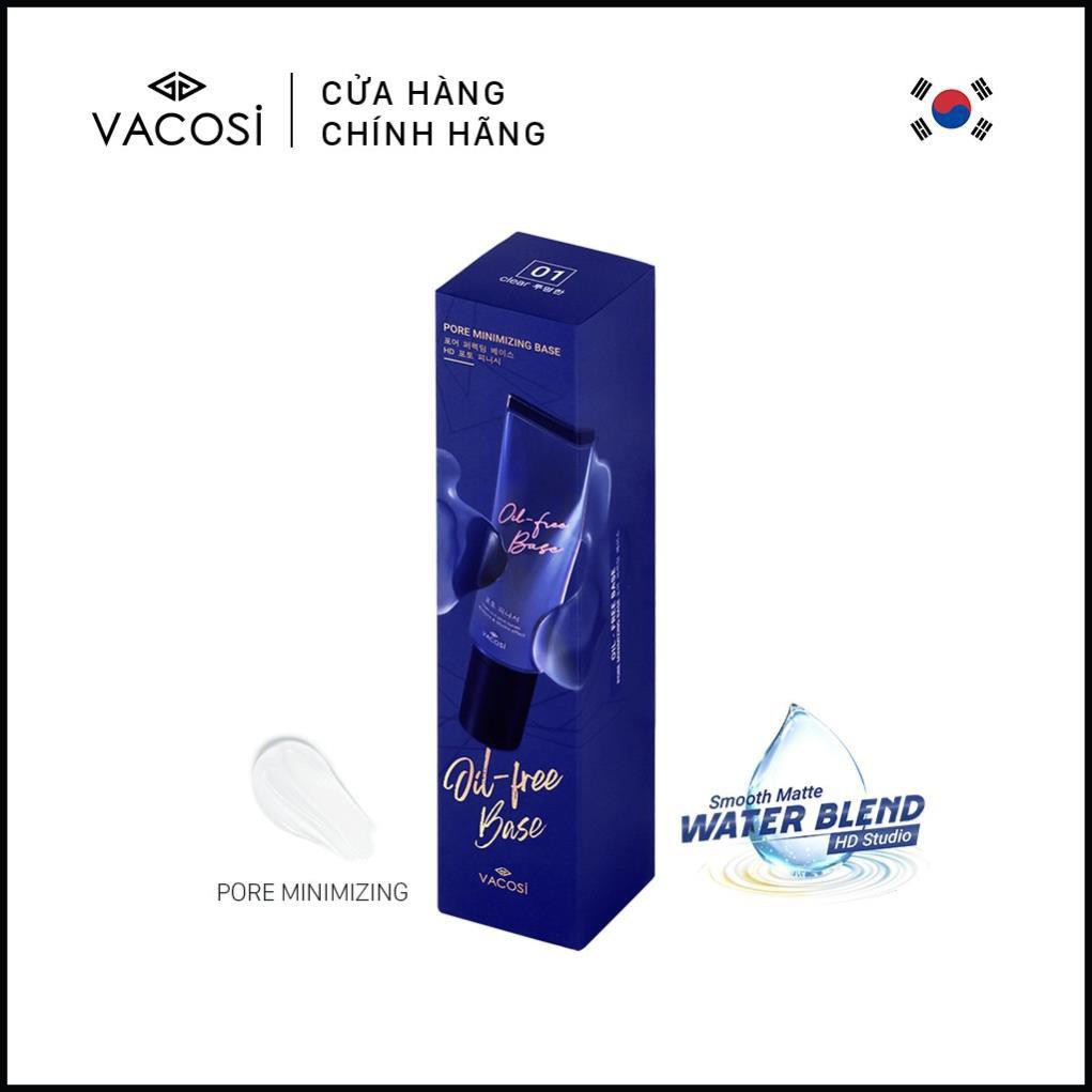 KEM LÓT TRANG ĐIỂM KIỀM DẦU VACOSI NATURAL STUDIO OIL-FREE BASE #01 CLEAR | BigBuy360 - bigbuy360.vn