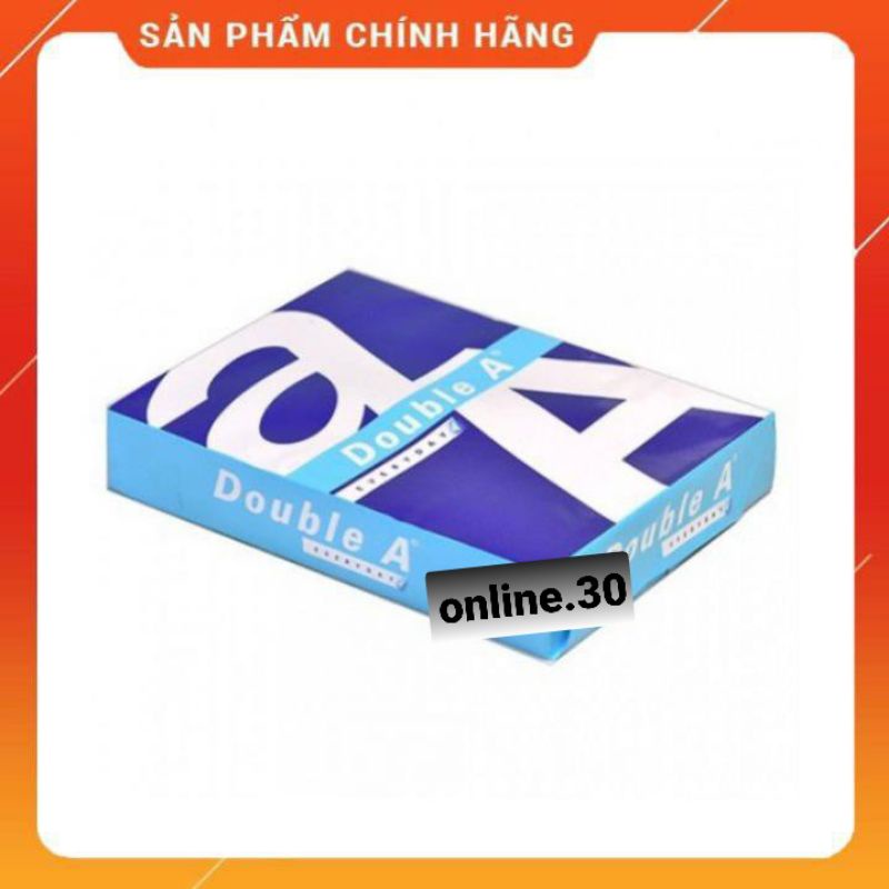 Giấy in Double A khổ A5 ĐL 70gsm