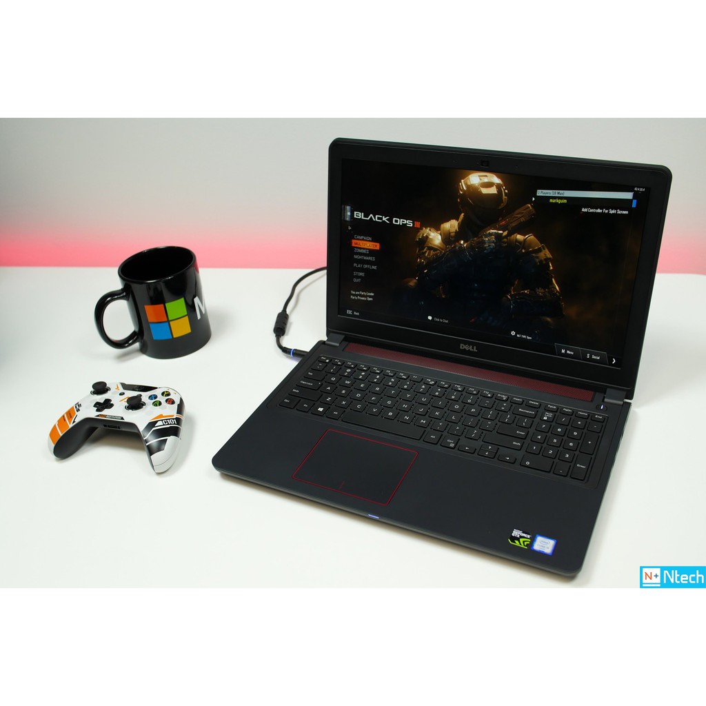Laptop DELL Inspiron 7559: I5-6300H, Ram 8Gb, Ssd128G+Hdd500Gb, NVIDIA GT960M, 15.6inch FullHD ips | BigBuy360 - bigbuy360.vn