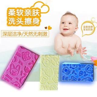 Bông tắm bọt biển Hàn Quốc cho bé yêu