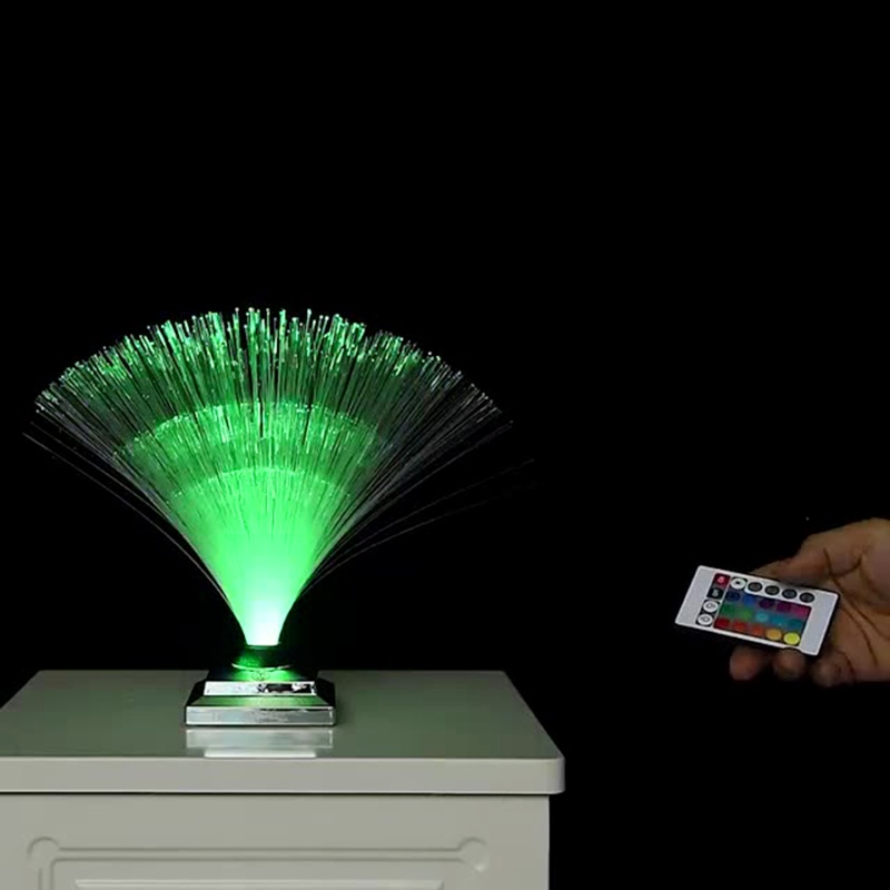 Đèn Ngủ Hình Bông Hoa Nhiều Màu Sắc Kèm Điều Khiển Từ Xa Tiện Dụng