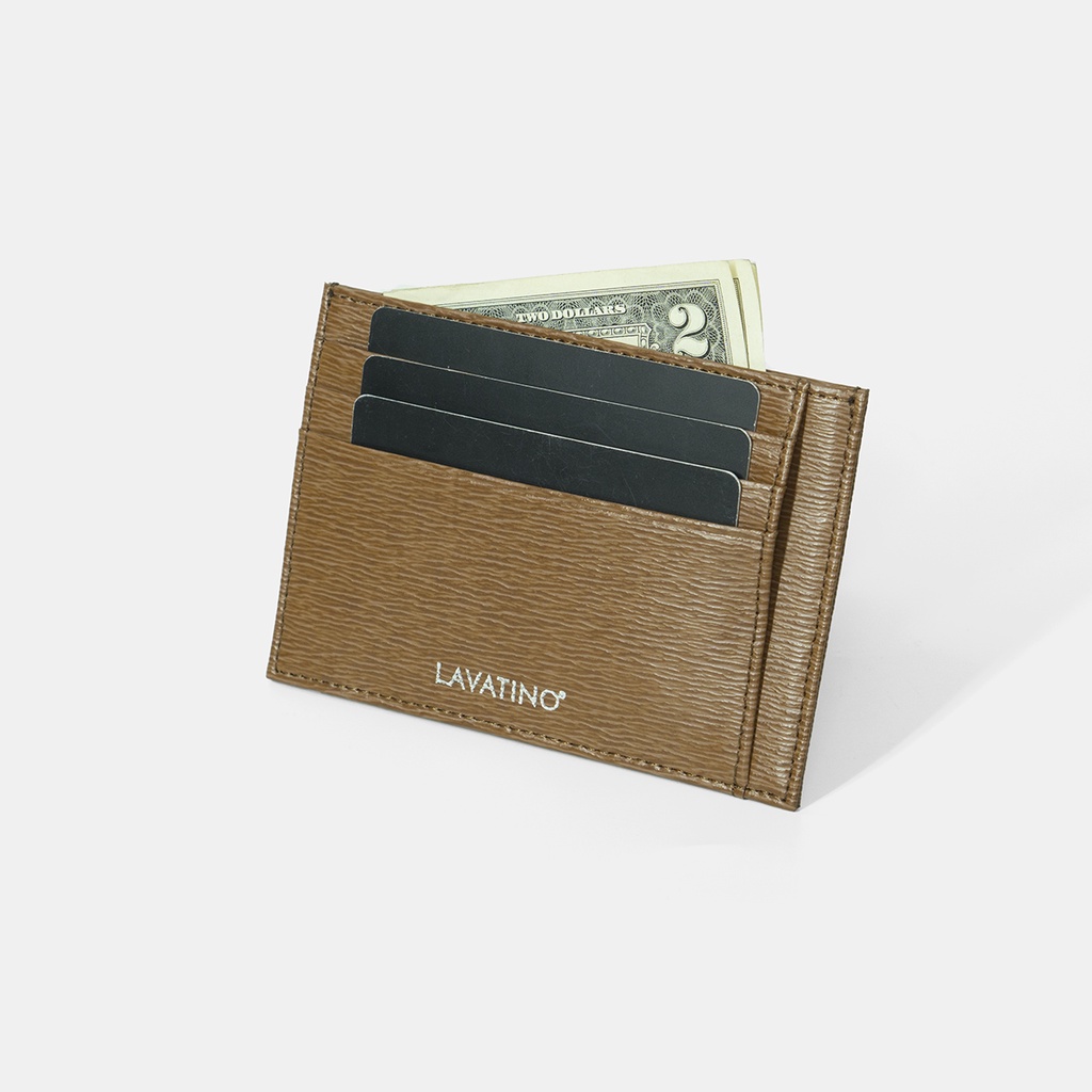 Ví Nam Đựng Card HOLDER Da Bò Cao Cấp LAVATINO EPI 07