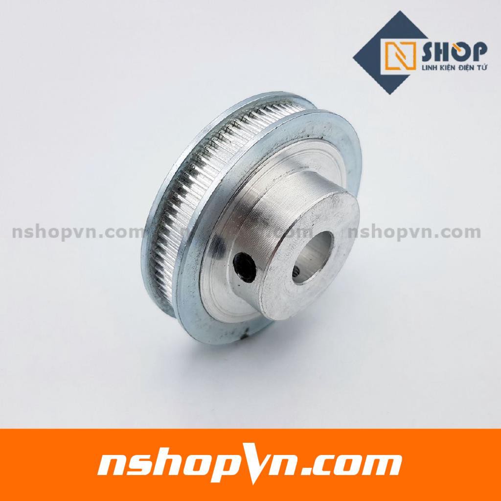 Puly GT2 trục 12mm 30 / 60 / 80 răng