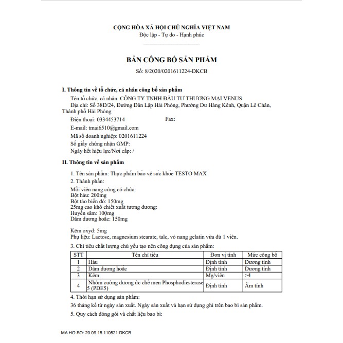 TESTO MAX -  Tăng cường sinh lý nam giới, bổ thận, tráng dương, hạn chế mãn dục sớm | BigBuy360 - bigbuy360.vn